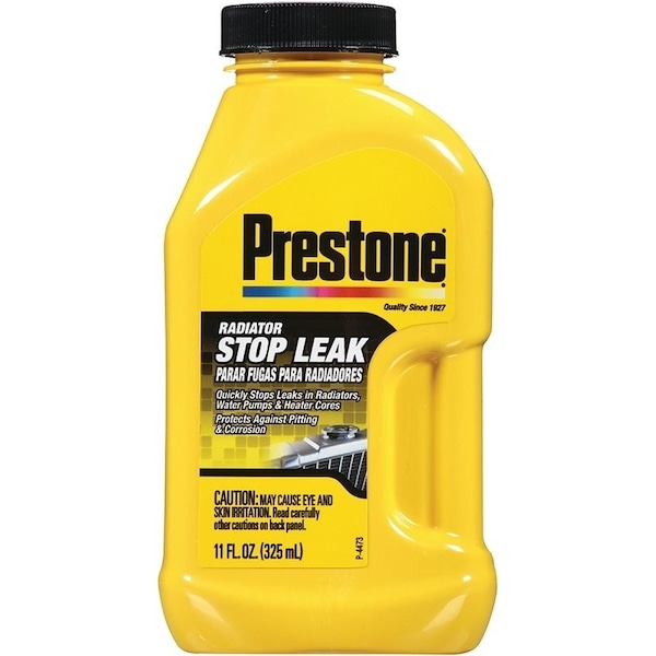 Prestone AS145Y Radiator Stop Leak, 11 oz Bottle, Slurry, Slight Azole AS145R-6 - main