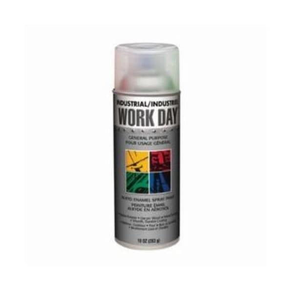 Krylon Industrial Work Day Enamel Paint Clear, Size: 16 oz, Net Wt: 10 oz A04414000 - main