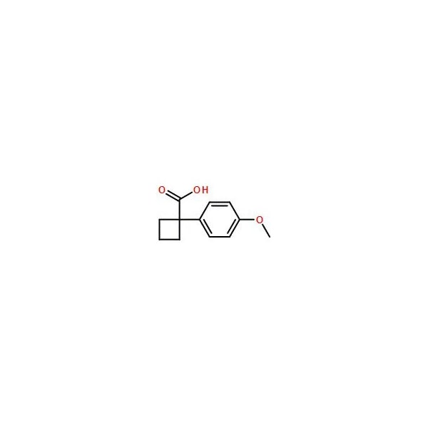 Ak Scientific 1-(4-Methoxyphenyl)cyclobutanecarboxylic acid (5g), CAS 50921-37-4 7051AB-5g - main