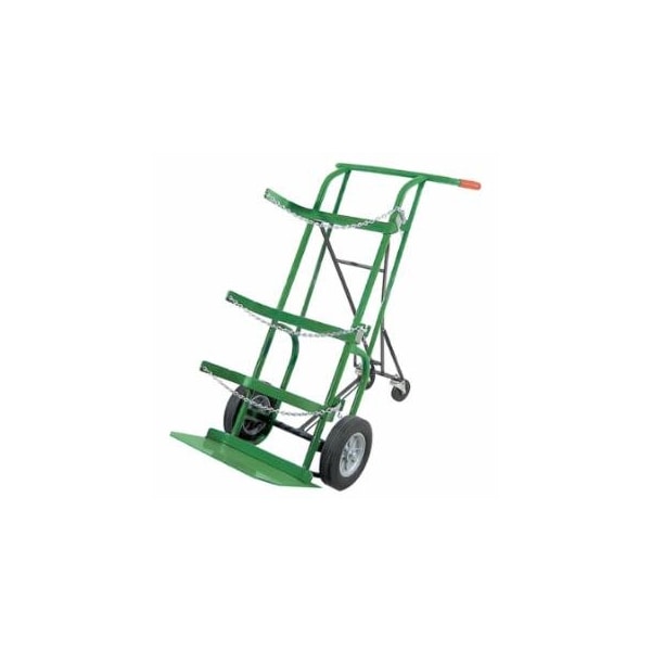 Anthony Retractable Dual-Cylinder Delivery Cart, 48 in H x 21 in W, 10 in Pneumatic/4 in Rubber Swivel 021-55-3B-FRA - main