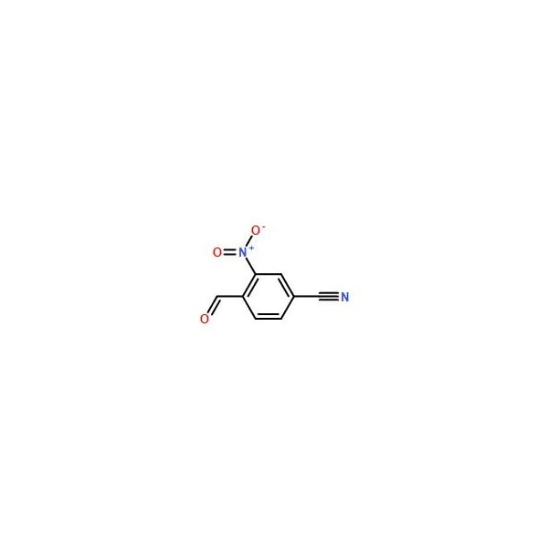 Ak Scientific 4-Formyl-3-nitrobenzonitrile (5g), CAS 90178-78-2 4989AC-5g - main