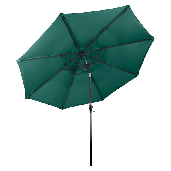 Villacera 9-Foot Outdoor Patio Umbrella, Green 83-OUT5440 - main