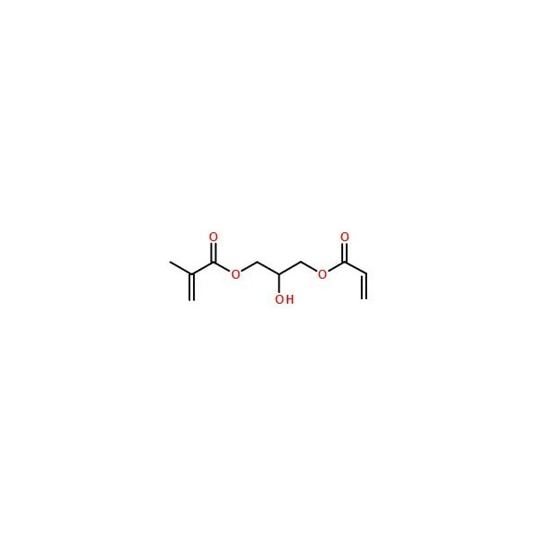 Ak Scientific 3-(Acryloyloxy)-2-hydroxypropyl methacrylate, stabilized with MEHQ, tech. (100g), CAS 1709-71-3 8790AA-100g - main