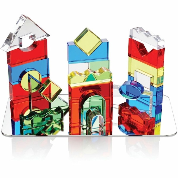 Tickit Color Crystal Block Set, 25 Pieces Per Set 72606 - main