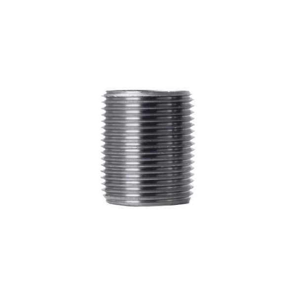 Ace Trading - Nipple 1 in. MIP each X 1 in. D MIP Black Steel Close Nipple 300UP1XCL - main