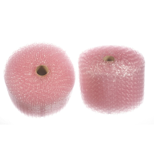 Bubblefast 300' Anti-Static Bubble 3/16'' Wrap x 12'' Wide, 2PK 300 Anti - main