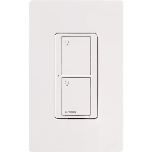 Lutron Lght Dmr, Switch Only, 120/277V AC, Wht PD-5WS-DV-WH - main