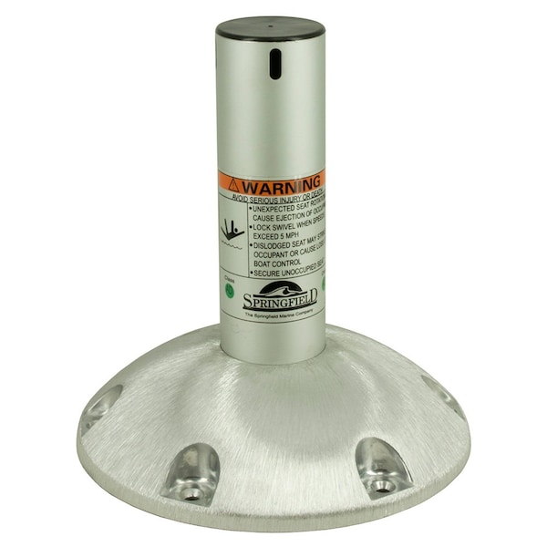 Springfield Marine Springfield 2 3/8in Explorer Fixed-Height Locking Pedestal - 10in 1250310-MLNS - main