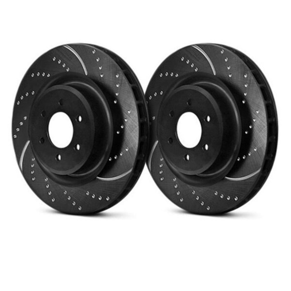 Newalthlete 345.44 mm 2004-2008 Audi S4 Front Brake Rotors NE785600 - main