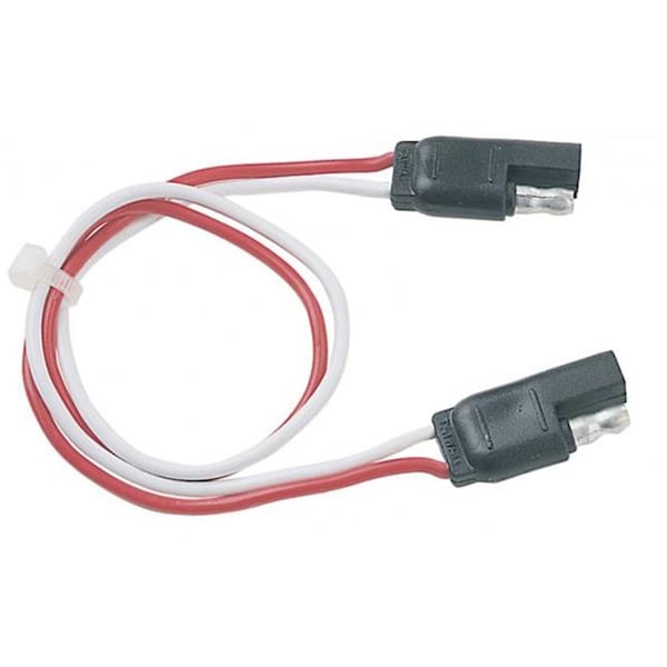 Hoppy 47965 Trailer Wiring Connector Extension With 2 Pole Flat H22-47965 - main