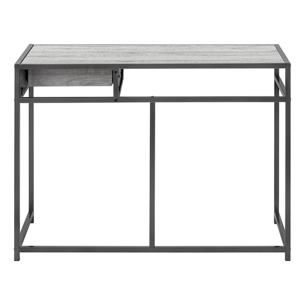 Homeroots 42" Gray and Dark Gray Computer Desk 376543 - main