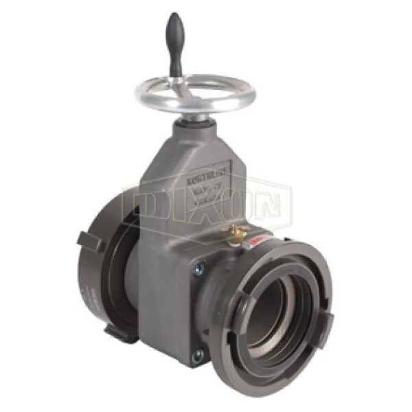 Dixon High Strength Large Dia Gate Valve, 4 x 5 in, Storz x FNST, 356-T6 Aluminum Alloy Body FSGV450F - main