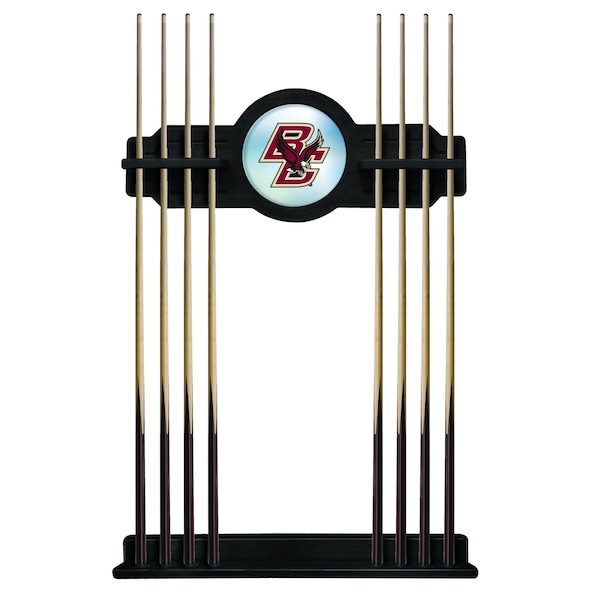 Holland Bar Stool Co Boston College Cue Rack in Black Finish CueBKBostnC - main