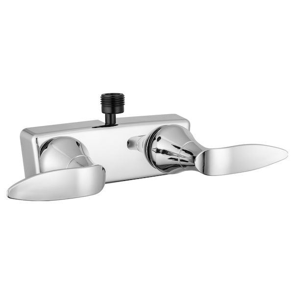 Dura Faucet Used For Shower 2 Valve Single Piece Wall Mount Washerless Cartridge Valve DF-SA100LH-CP - main
