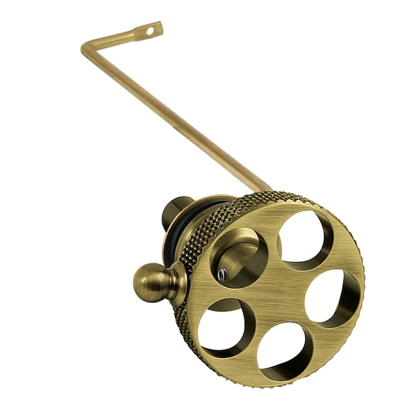 Kingston Brass Side Mount Toilet Tank Lever, Antique Brass KTRKXS3 - main