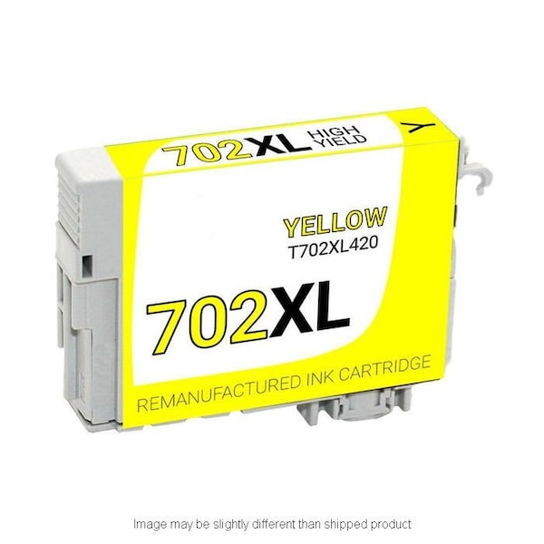 Epson Replacement, YELLOW Compatible InkJet Ink, 950 page yield T702XL420-S - main