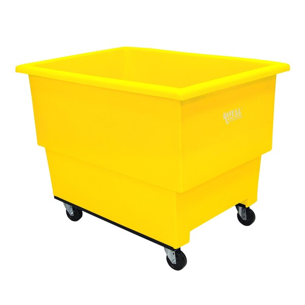 Royal Basket Trucks Bull Cart, 46" L, Yellow G18-YLX-BUA-4HNN - main