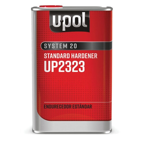 U-Pol National Rule Standard Hardener, 1 Liter Tin, Clear, Liquid, Use With: 2K Primers and Clearcoats UP2323 - main