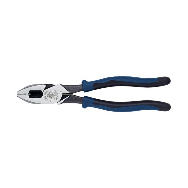 Klein Tools 9 1/2 in Journeyman(TM) Linemans Plier High Leverage w/ Fish Tape Puller , Steel J213-9NETP - main