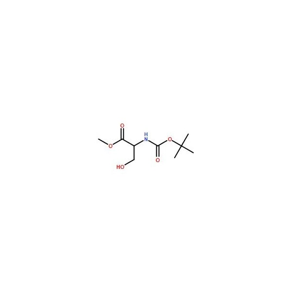 Ak Scientific Methyl 2-((tert-butoxycarbonyl)amino)-3-hydroxypropanoate (1g), CAS 69942-12-7 0828AC-1g - main