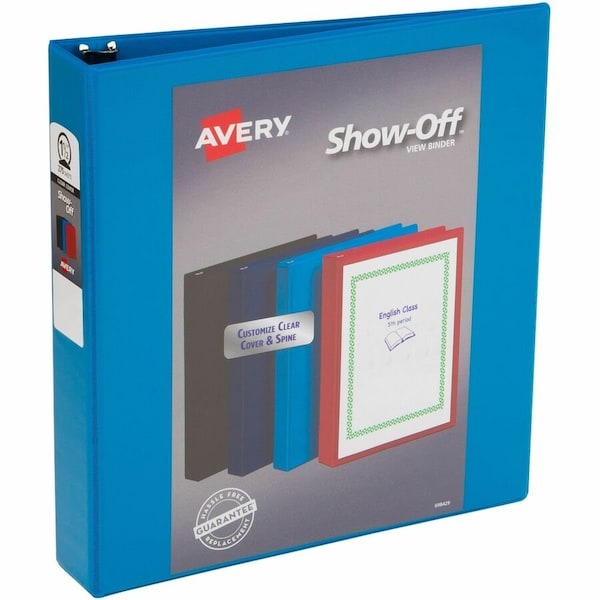 Avery Show-Off Economy View 3 Ring Binder, 1.5 12058 - main