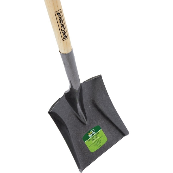 Best Garden 28'' Wood D-Handle Square Point Shovel 709530 - main