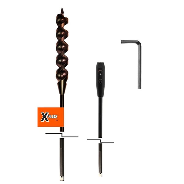 Eagle Tool Us Installer Drill Bit KIT, 1"x54"/36" EA10054XE - main