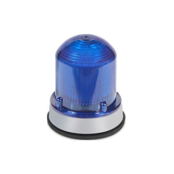 Edwards Signaling Warning Light, Red, LED, 120V AC, 65 FPM, 3 1/4 in Dia. 125XBRMR120A - main