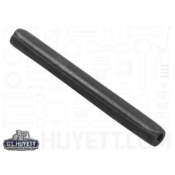 Huyett Coiled Spring Pin, Heavy Duty, High Carbon Steel, 0.078 in Dia x 0.750 in Length SPC-078-0750H - main