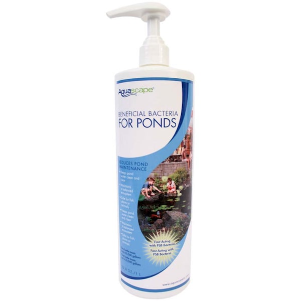 Aquascape 98888 1liter-33.8oz. Beneficial Bacteria for Ponds-Liquid 98888 - main