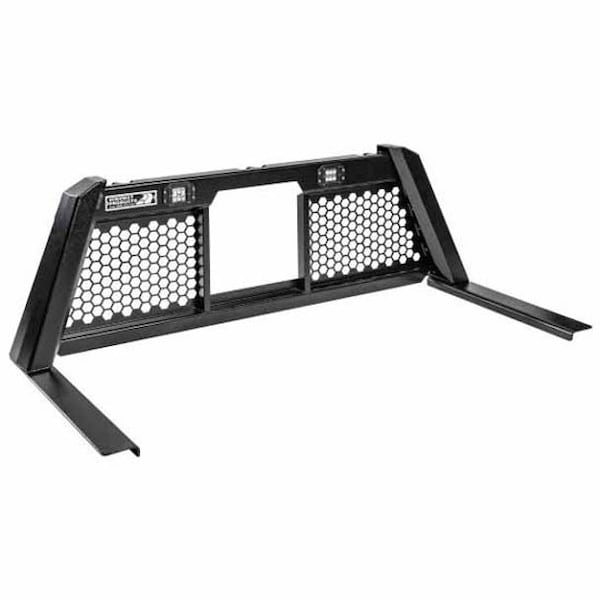 Ilc Repl. For Ford F 450 Super Duty Year 2017 Size 5 Smooth Black Aluminum Guardian Hd Cab Rack W/ WZ-ETST-X - main