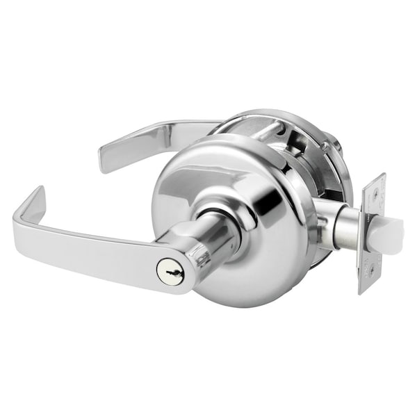 Corbin Russwin Grade 2 Entrance or Office Cylindrical Lock, Newport Lever, Conventional Cylinder, Bright Chrome Fi CL3851 NZD 625 - main
