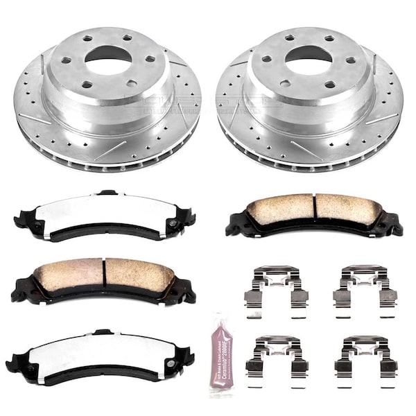 Powerstop REAR TRUCK AND TOW BRAKE KIT K2046-36 - main