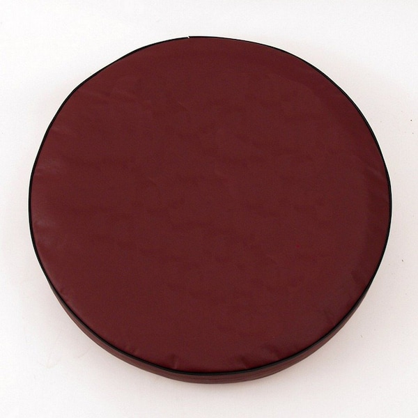 Holland Bar Stool Co 21-1/2" x 8" Plain Burgundy Tire Cover TCOBurg - main