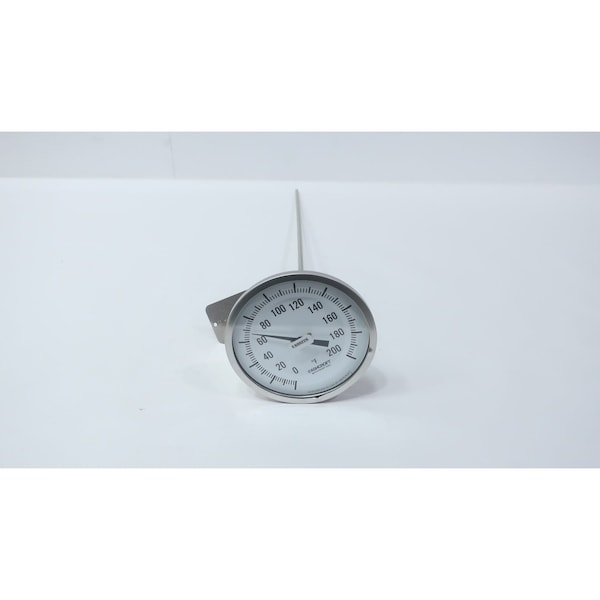 Ashcroft BIMETAL THERMOMETER1/2IN NPT 5IN 0-200F 18IN 50EI60E180 - main