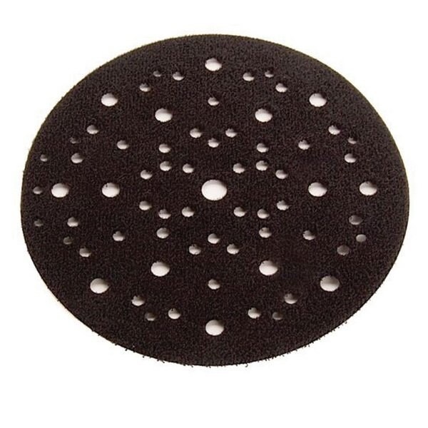 Mirka Abrasives 9956 Grip Faced Interface Pad Protector, 6 in Dia x 1/8 in THK, Hook and Loop Attachment-5 pieces 9956 - main