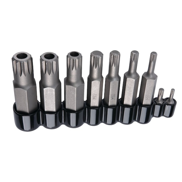 Performance Tool 9 pc. Master Triple Square Bit Set, Asian/European, Tamper-Resistant W86024 - main