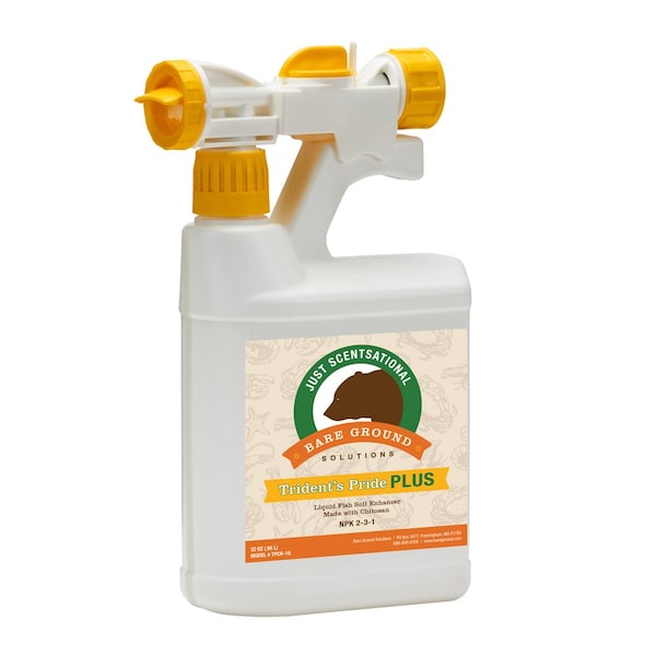 Just Scentsational Tridents Pride Plus Liquid Fish Fertilizer w/ Brown Algae Extract and Chitosan TPCH-1QHES - main