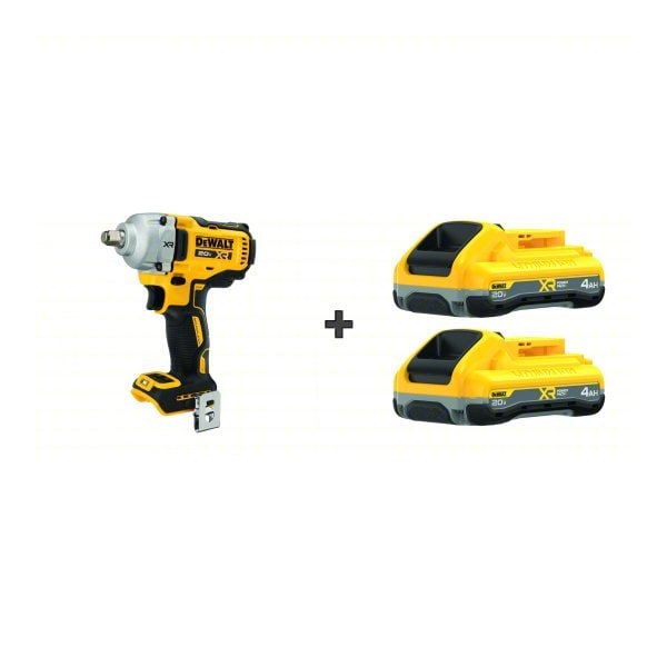 Dewalt Impact Wrench, 20 V DC DCF891B/DCB2104-2 - main