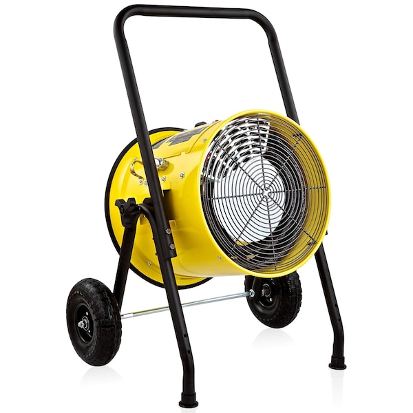 Dr Infrared Heater Yellow 10000-Watt Salamander Construction Single Phase 240-Volt Portable Fan Forced Electric Heater DR-PS11024 - main