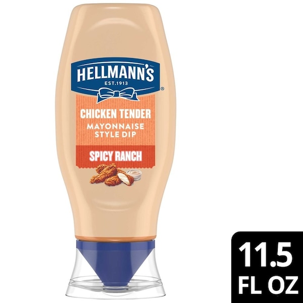 Hellmanns Chicken Tender Spicy Ranch Mayonnaise Style Dip, 11.5 Fluid Ounce, 8PK 64766741 - main