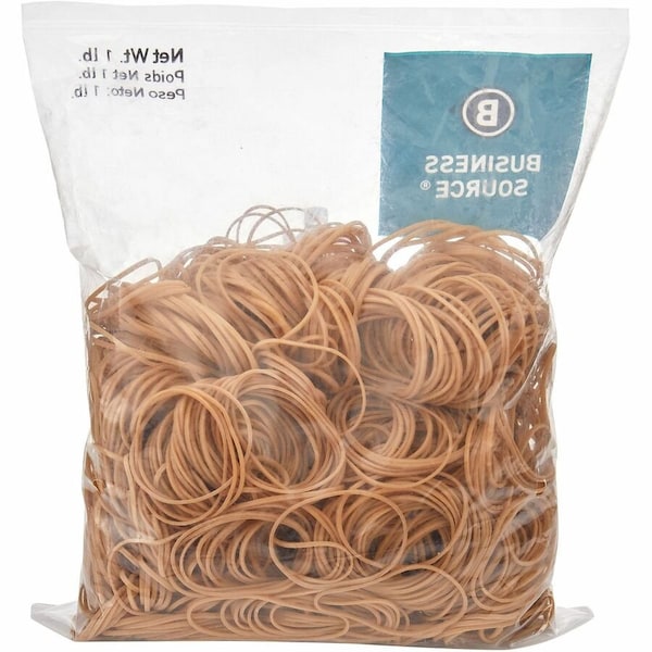 Business Source RUBBERBANDS, SIZE #16, 1LB, PK1800 BSN15733 - main