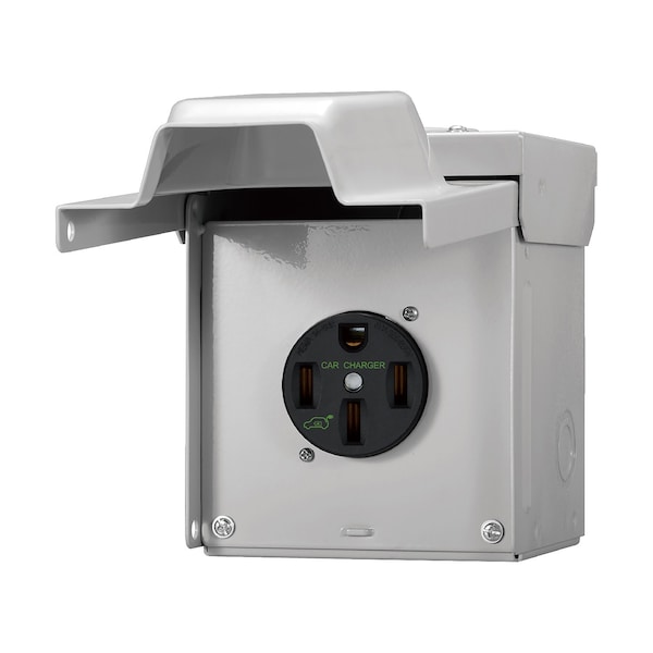 Newhouse Electric 50A Heavy Duty EV Power Outlet Box EVBH-50A - main