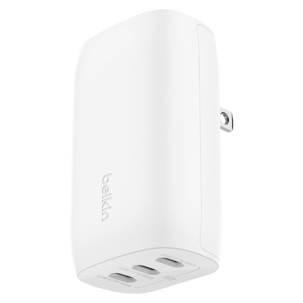 Belkin 67w Usb C Pd Wall Charger With Pps, White WCC002dqWH - main