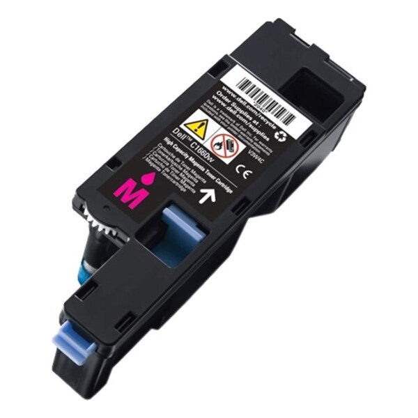 Dell High Yield Laser Toner Cartridge - Magenta - 1 / Pack - 1000 Pages V3W4C - main