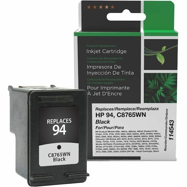 Clover Imaging Group Imaging Remanufactured Black Ink Cartridge 114543 - main