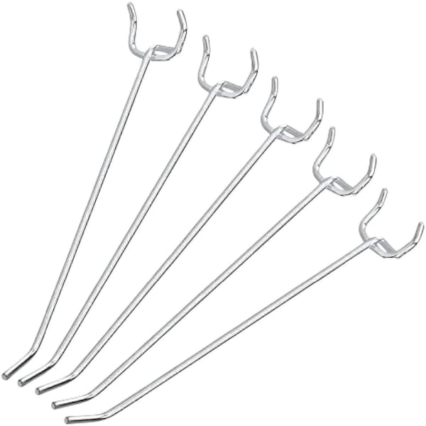 Neiko 6 in Pegboard Hook Organizer Kit, 50 Pack for Garage Organization 53102A - main