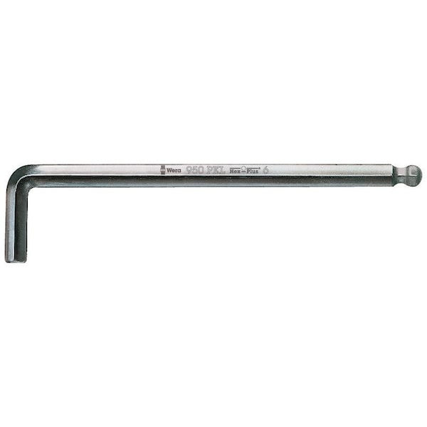 Wera 950 PKL L-key, metric, chrome-plated, 5 x 160 mm 5022060001 - main