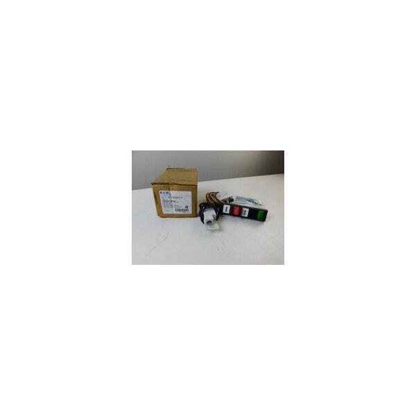 Eaton Selector Switches Cover Control Kit 120V 3 button Green HAND/OFF/AUTO Green C400GK31A - main