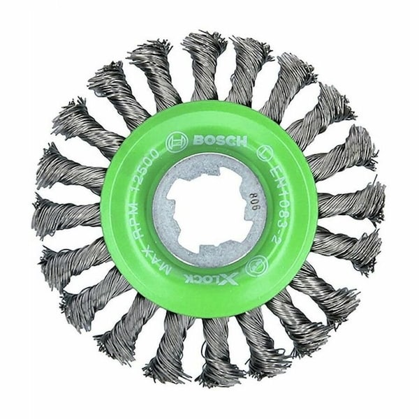 Bosch Wire Wheel Brush, 4-1/2" dia. Brush WBX409 - main
